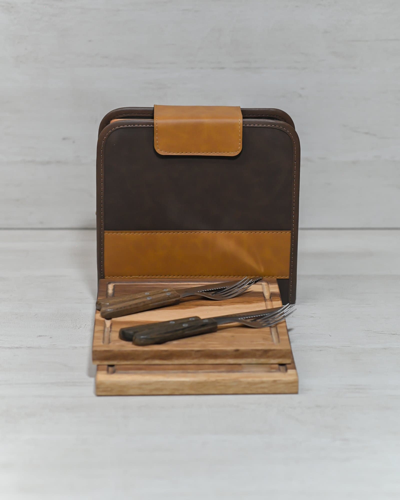 Set de Asado Couple habano