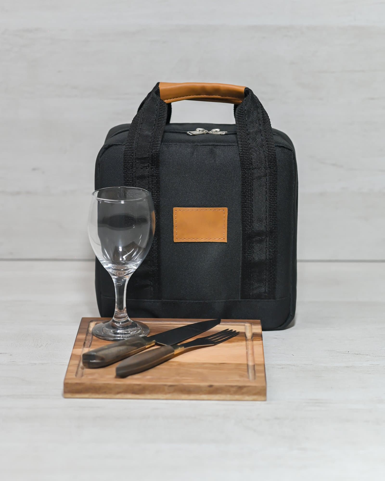 Set de Asado Solid negro